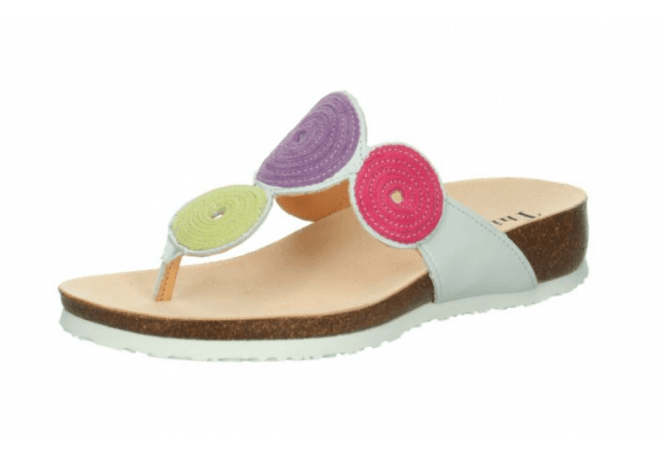 Think! Julia Toe Post Circle Sandal